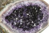 Dark Purple Amethyst Geode - Uruguay #275647-1